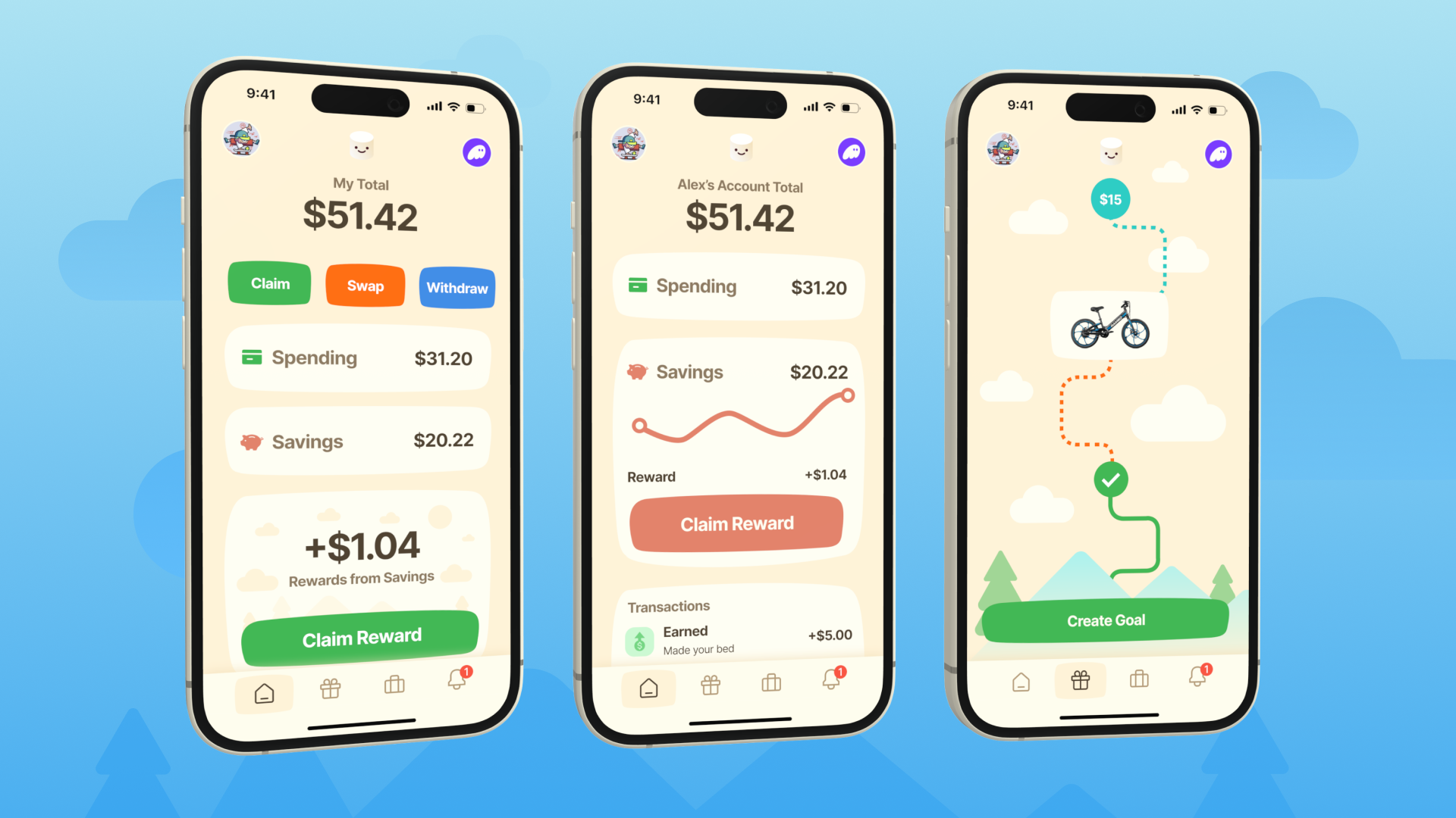 Marshmallow transactions list